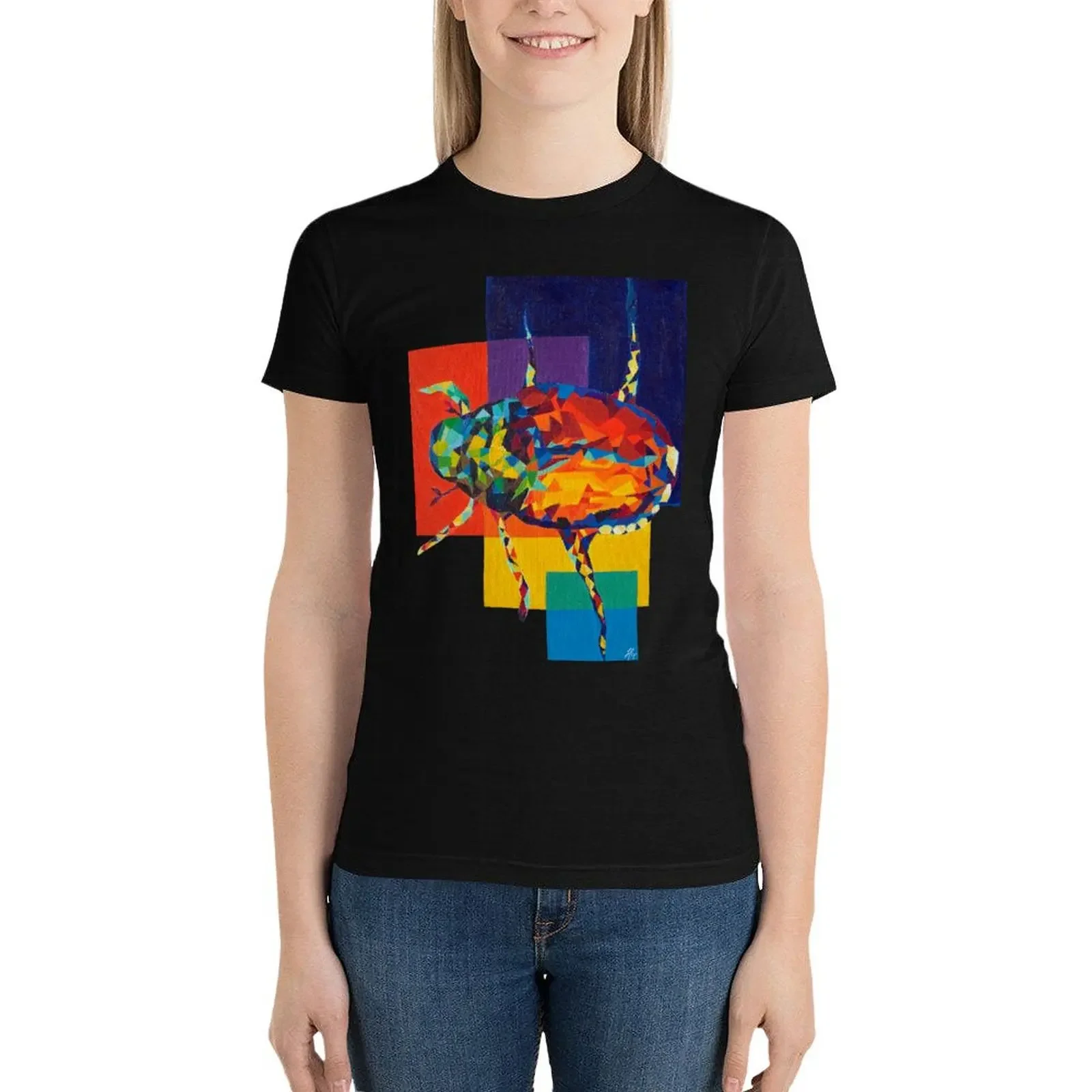 

JuneBug! T-Shirt female korean fashion t shirts for Women loose fit