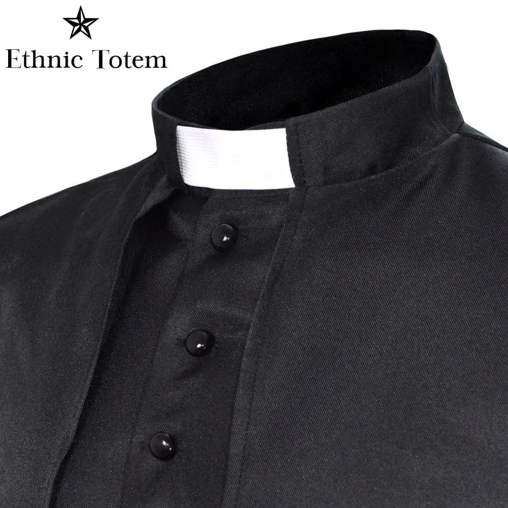 Uniforme sacerdotal vintage medieval para homens, traje cosplay de Halloween, veste renascentista do monge, capa renascentista, manto do papa pastor, conjuntos de capas