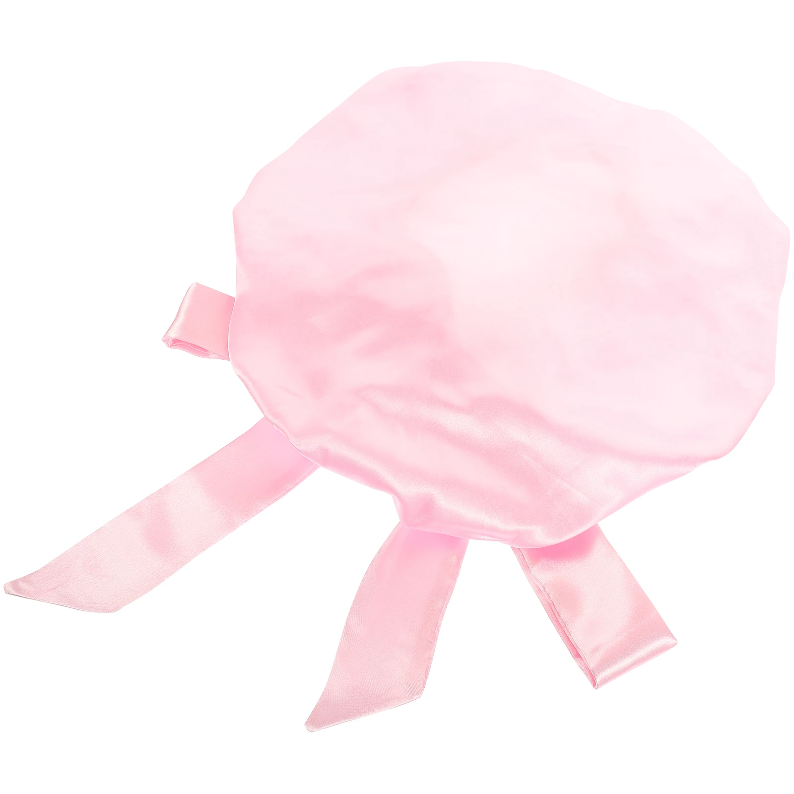 

Satin Bonnet Bathing Hat Lightweight Portable Pink Girl Child Easy Travel Durable Reusable Satin Sleep Cap Silk Curly Hair