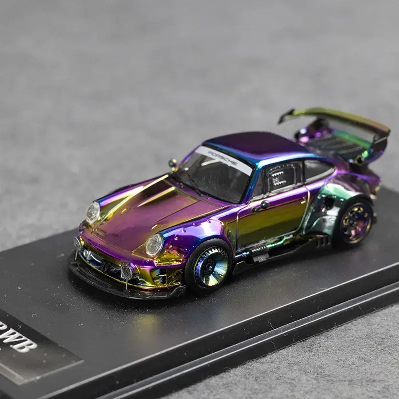 D.BoModel DCM 1:64 RWB explosion 964 Collection die cast alloy car model decoration gift