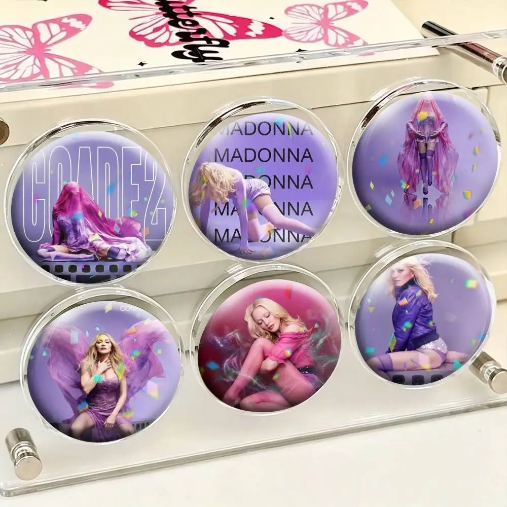 M-Madonna Confessions II 2 Throw  25mm 32mm 44mm 58mm 75mm Brooches Badges Pins for Accessories Gift