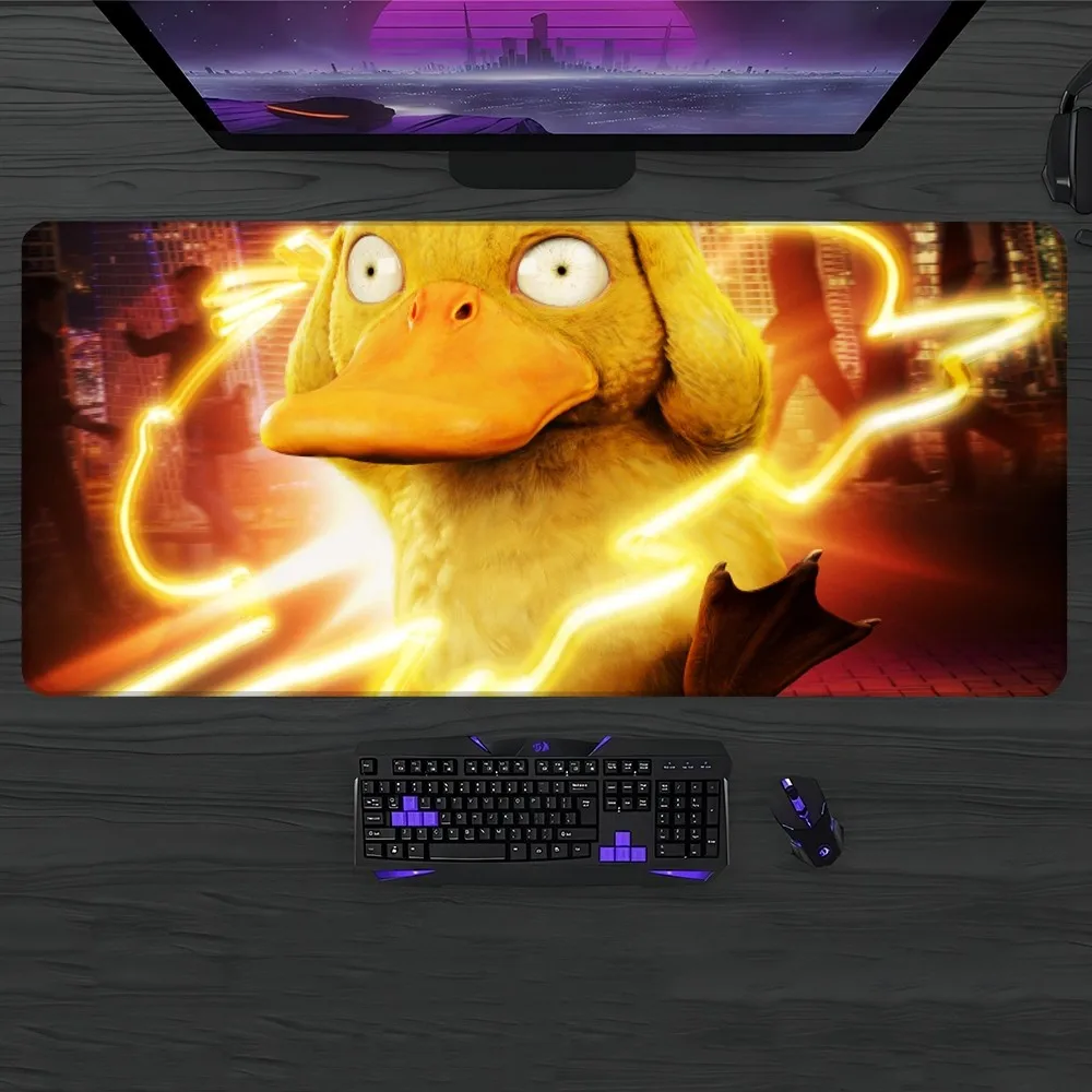 Pokemon Psyduck Mauspad Gamer PC Gaming Zubehör Gummi matte xxl Deskmat Matten Tastatur Schrank Mause Laptops