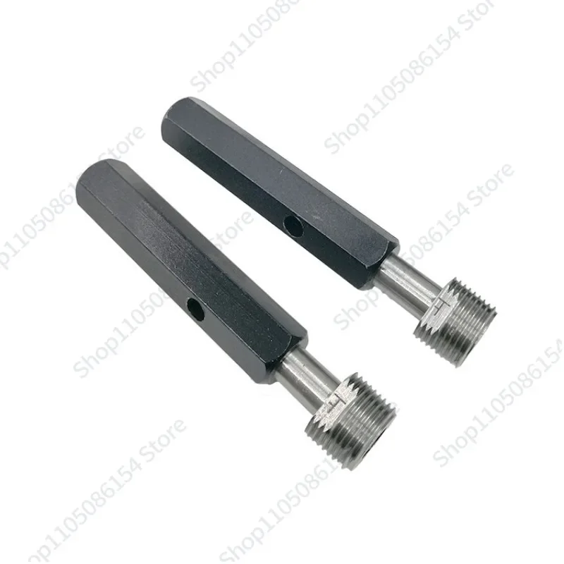 RC Tapered Pipe Thread Plug Gauge, Pipe Thread Pass Gauge Sealed Tapered Pipe Internal Thread Gauge