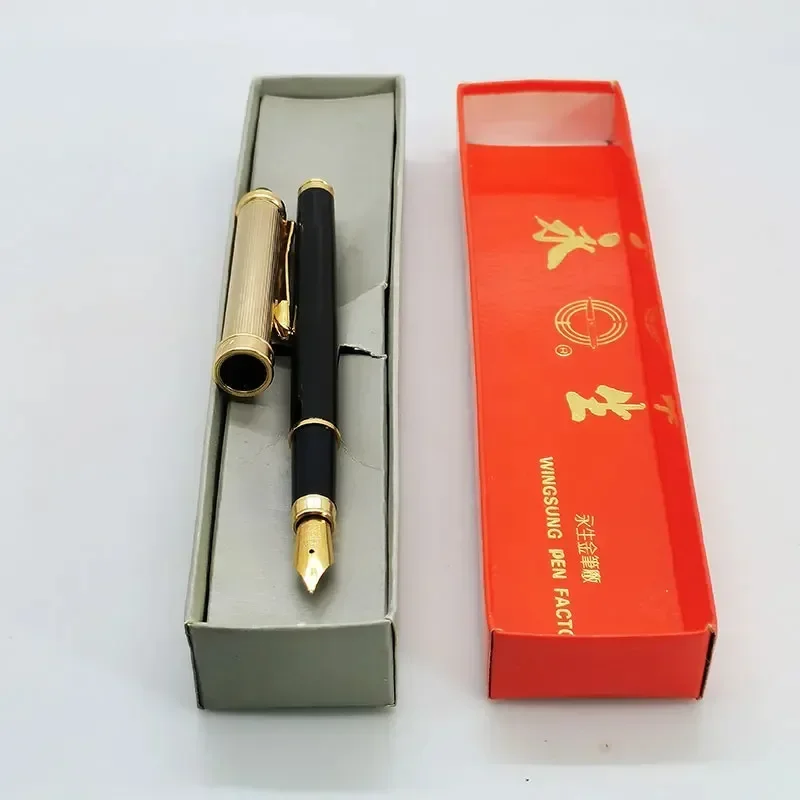 new-new-old-stock-yongsheng-527-fountain-pen-f-nib-aerometric-filler-stationery-office-school-supplies-writing-gift