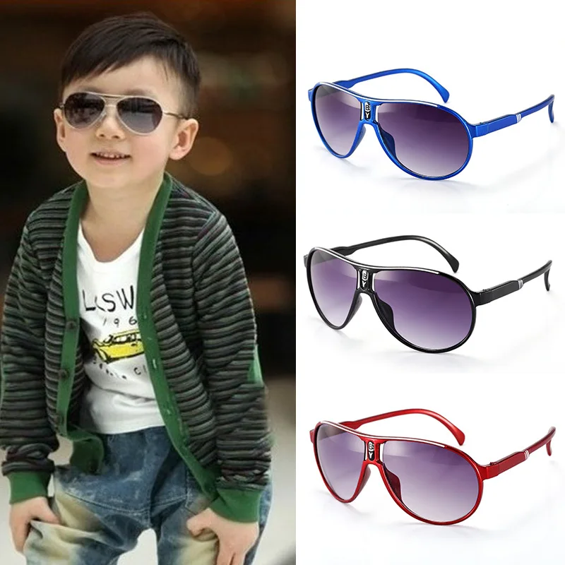 Cute Kids Sunglasses Colorful Glasses Frame Girls/Boys Sun Glasses for Children UV400 Baby Mirror Sunglass Oculos Feminino