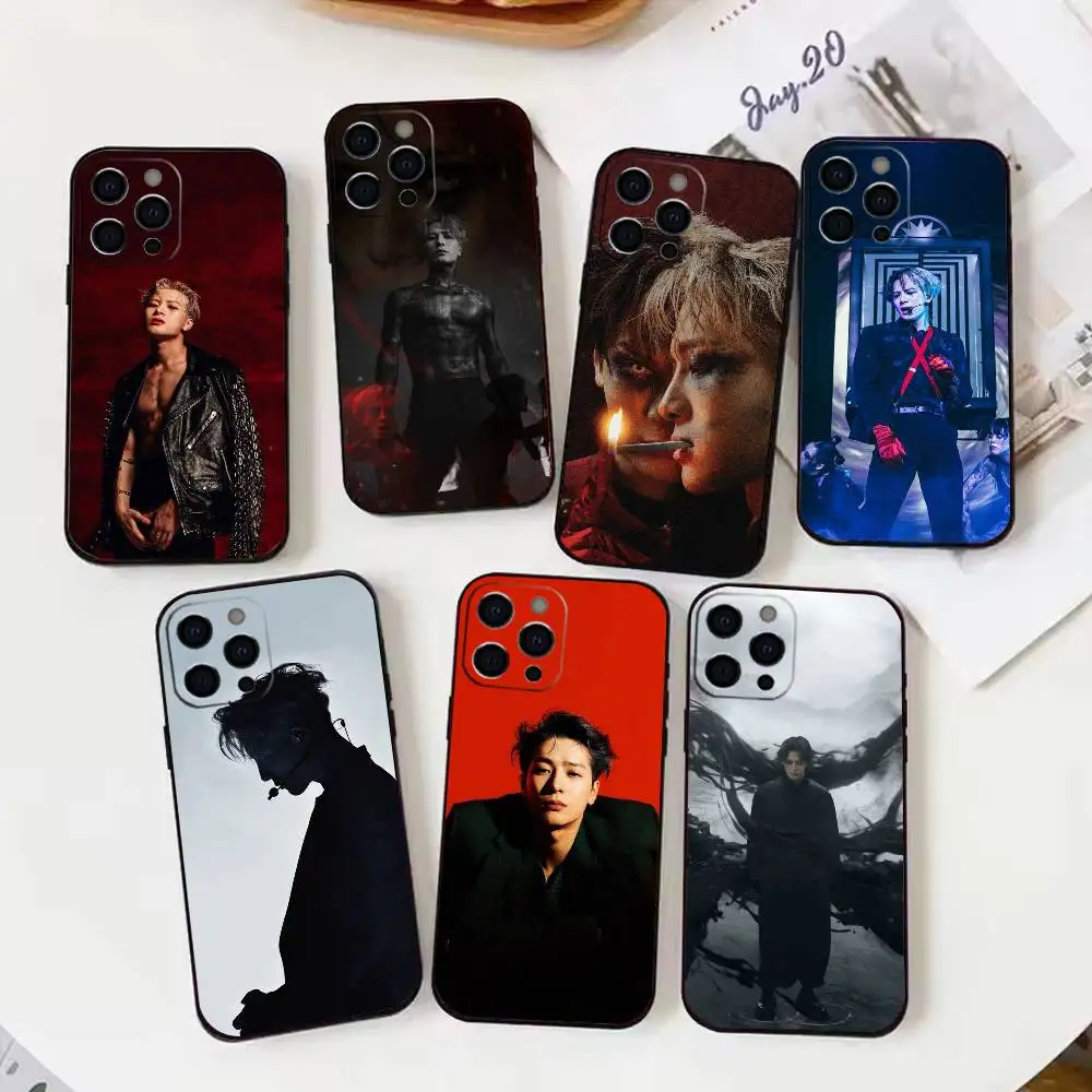 

COOL M-MAGICMAN2 J-Jackson wang Phone Case For iPhone17,16,15,14,13,12,11 Plus,Pro Max Soft Black Cover