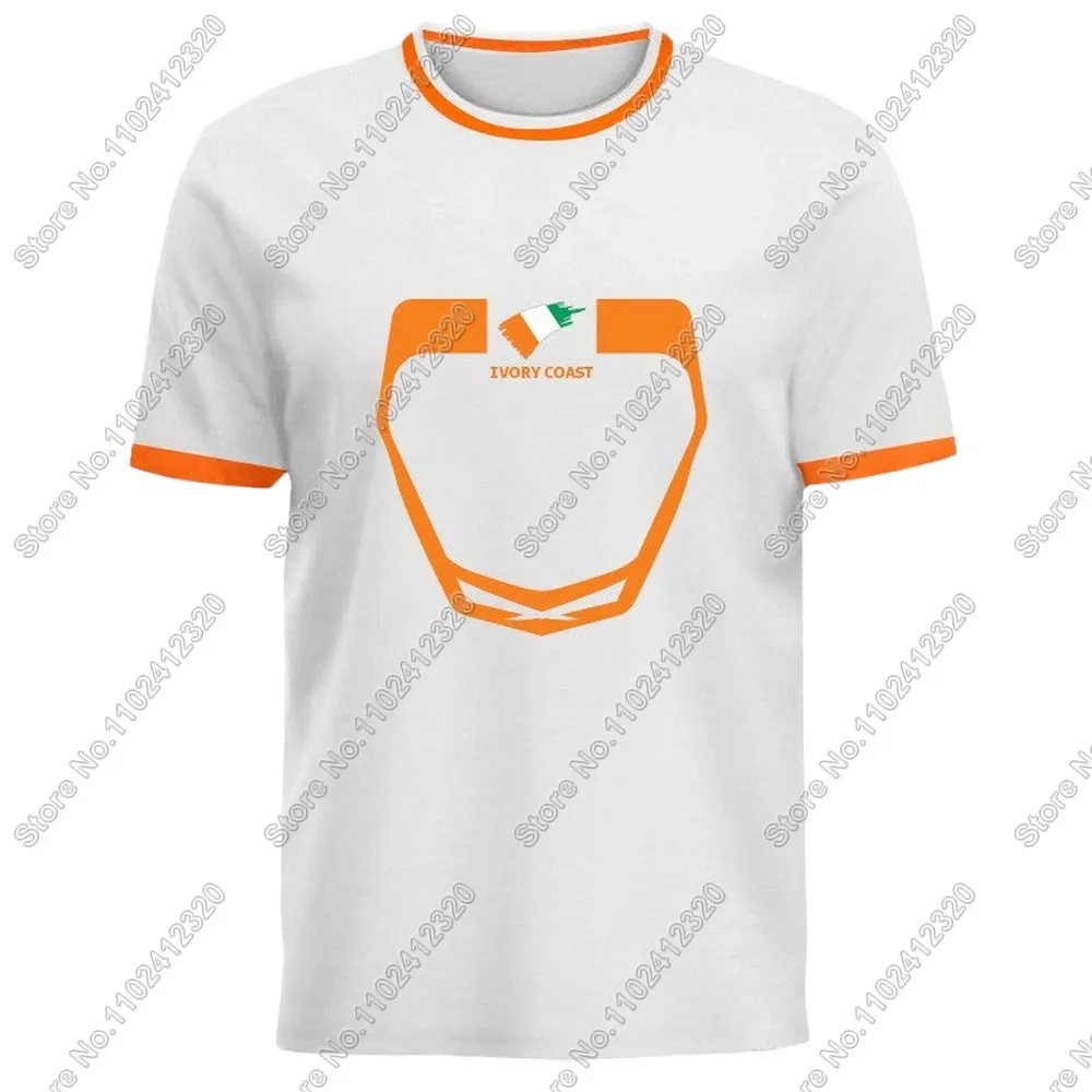 Maillot Ivory Coast National Jersey team Fans 2025 T Shirts 3D Print Mens Shorts Running Streetwear Casual Training Suit Clothe