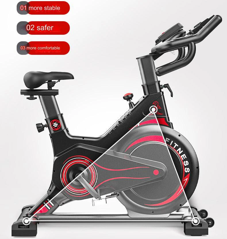 Fitness Bike Spin Bike Commercial De Stationary Bicicleta Estatica Exercise Spinning Bike