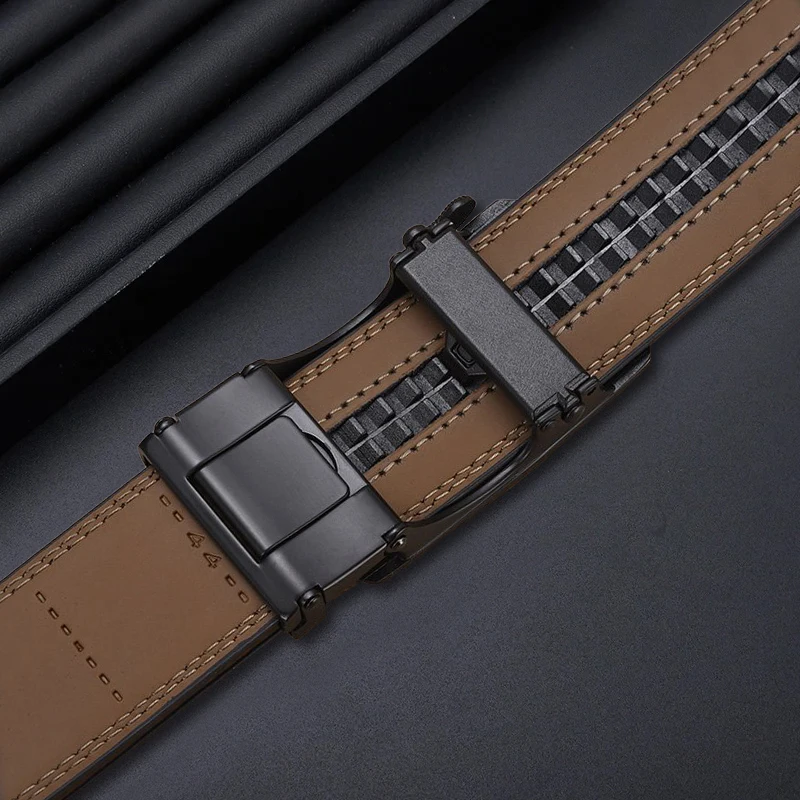 Men's belt, personalized belt, business belt, automatic belt, popular style, men's leather belt