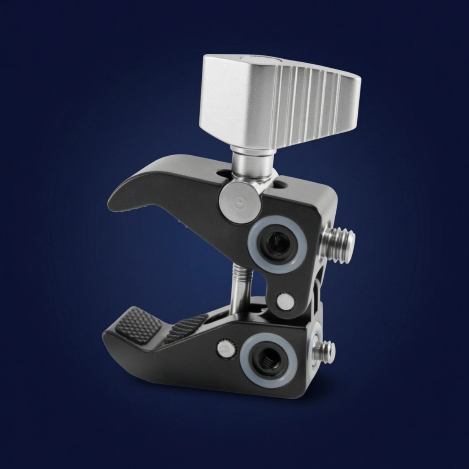 C-Clamp with Ball Head 360-Degree Rotating Versatile Arm Bracket Clamp Mount with Thread Adapters Multi-Functional Adjustable view 2