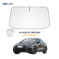 For AUDI S3 1998-2024 Car Windshield Sun Shade Covers Visors Front Window Sunscreen Protector Parasol Coche Sunshade