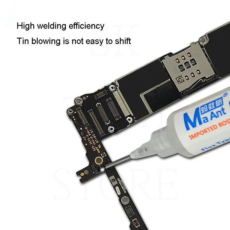 MaAnt UP-78A Solder Flux Soldering Paste Halogen-free for Mobile Phone SMD Chip Electronic Components Welding Repair