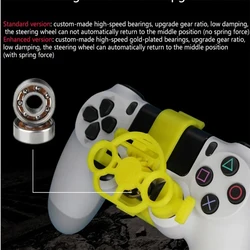 Gaming Racing Wheel Mini Steering Game Controller 3D Printed Accessories For PS4 controllers