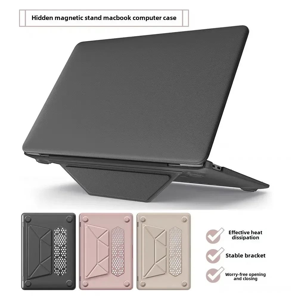 

Чехол для ноутбука из искусственной кожи для MacBook Air 13 дюймов M1 A2179 Air13.6 M2 A2681/M3 A3113 15,3 дюйма M2 A2941/M3 A3114 — защитный чехол