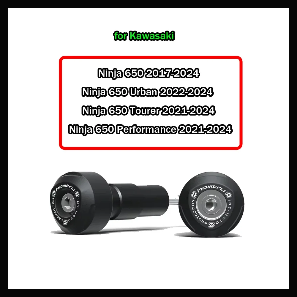

Motorcycle Accessories Crash Protection for Kawasaki Ninja 650 Urban Tourer Performance 2017-2024