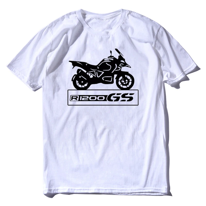 T Shirt New Male Short Sleeve 100% Cotton Hot Sale Clothes Tees Tops R 1200 Gs Motor Motorcycle Printing On Tee Shirts Classic