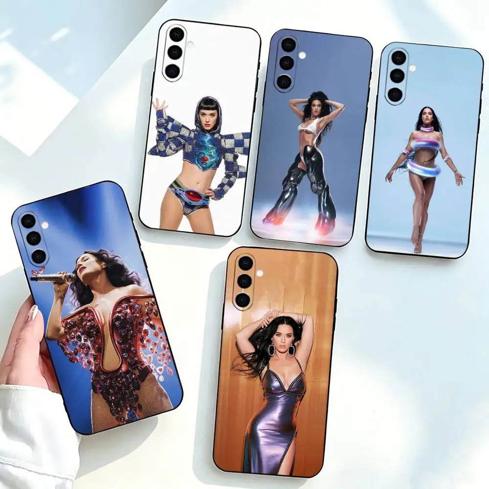 Katy Perry Lifetimes T-Tours  Phone Case For Samsung Galaxy A73,A72,A71,A70,A53,A52,A51,Others Soft Black Cover