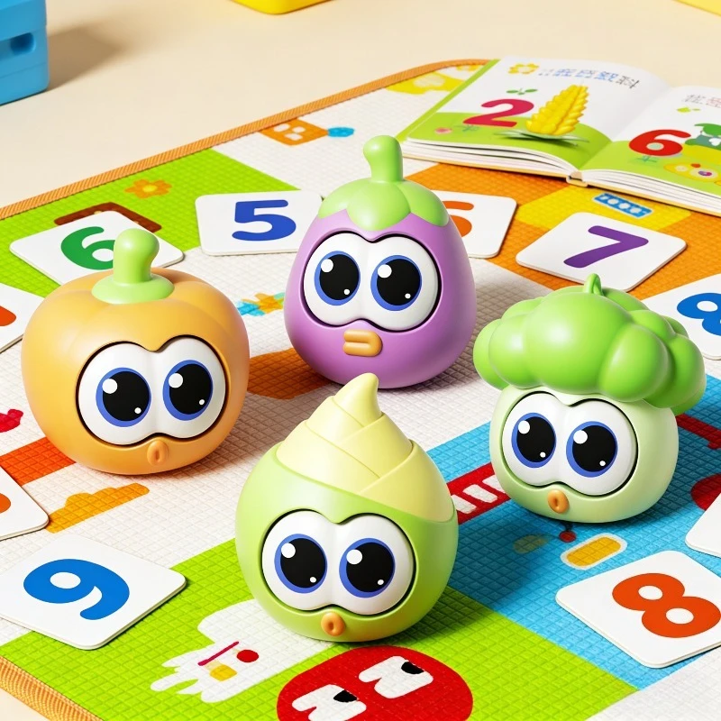 Детская успокаивающая овощная игрушка, креативная игрушка-щипцы