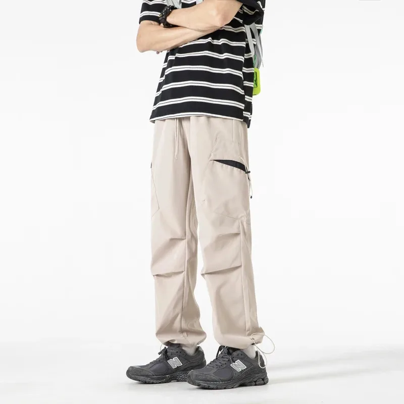 

Spring and Autumn Outdoor Fashion Mountaineering straight-leg men's workwear pants, sporty and casual pants, new loose style