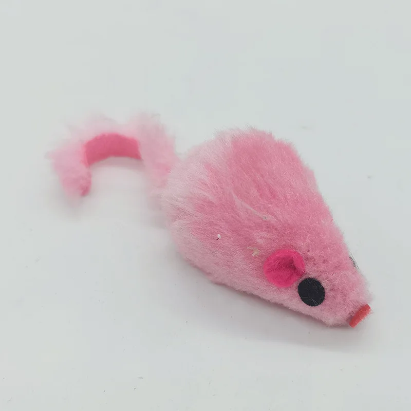 Juguete ratón de peluche para gatos y cachorros – Interactivo y suave - imagen 3