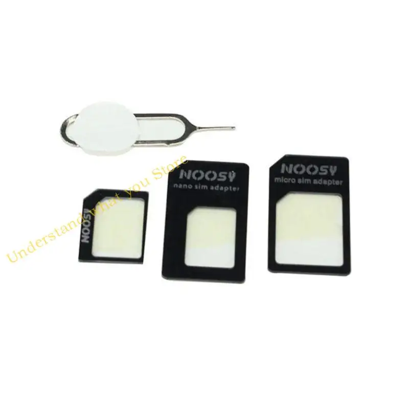 J60A 4 In 1 Card Adapter Kits with Card Pin Standard Micro Tray to for Nano S