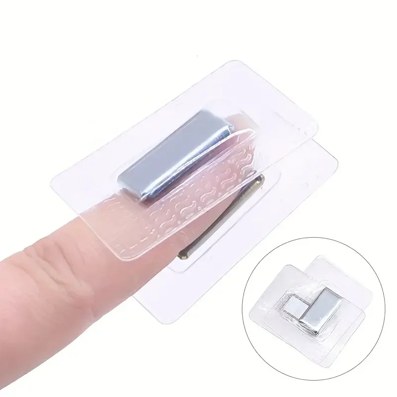 

10Pcs Strong Magnetic Buttons Set Rectangle Hidden Magnet Clasps Waterproof PVC Packaging For Leather Bags Luggage Clothing