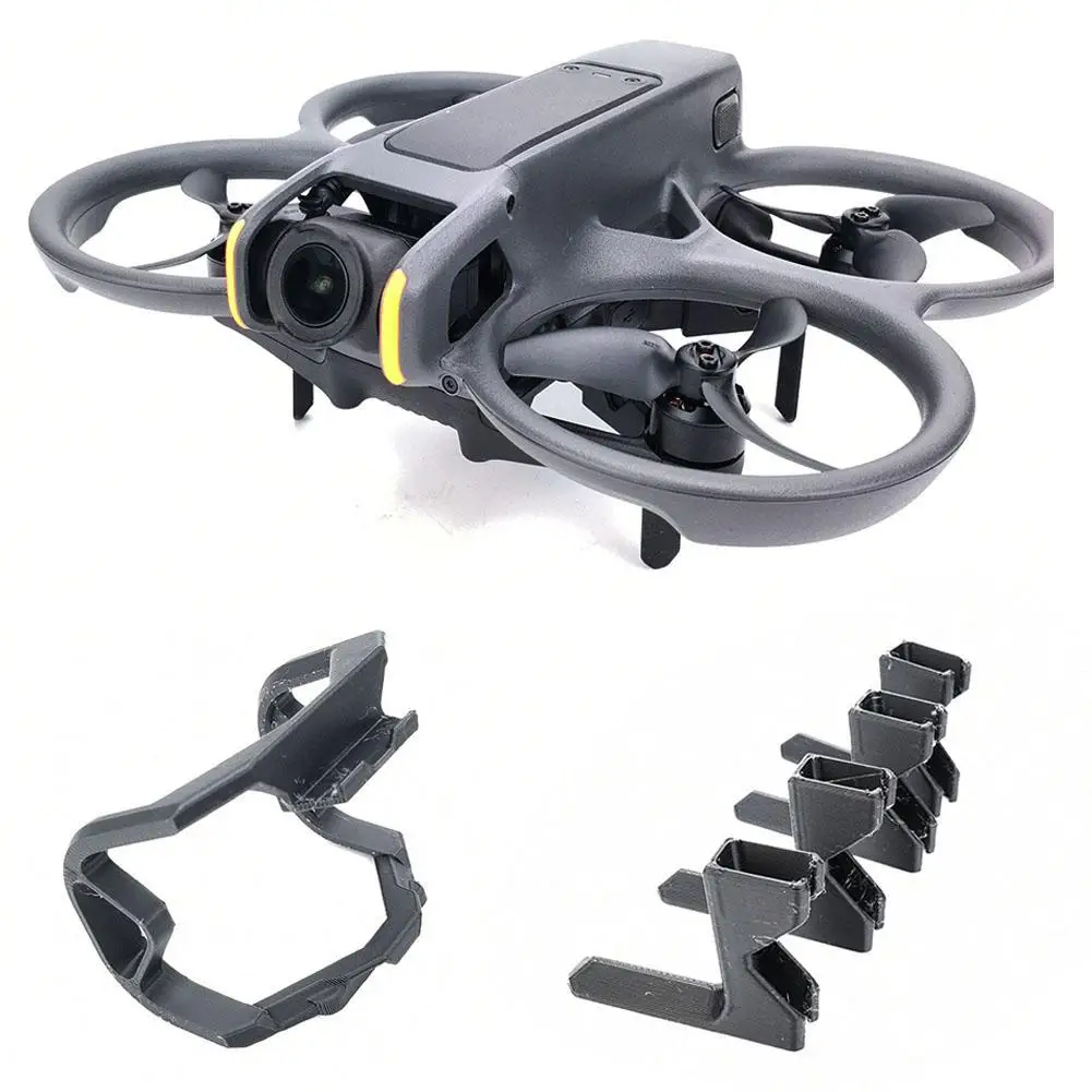 

1 set Lens Bumper for dji AVATA 2 3D Printing Heightening Tripod Gimbal Anti-collision Cover Lens Protector Drone Accessories