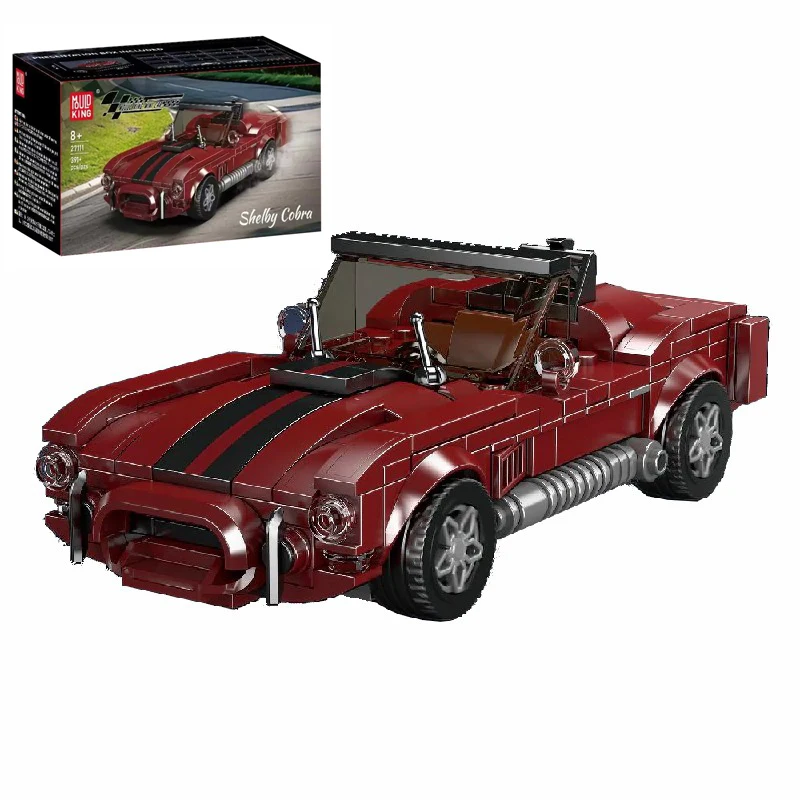 

391PCS Mould King 27111 Technical Cobra Sports Car Building Blocks City Speed Racing Vehicle Model Brick Toys Boy Christmas Gift