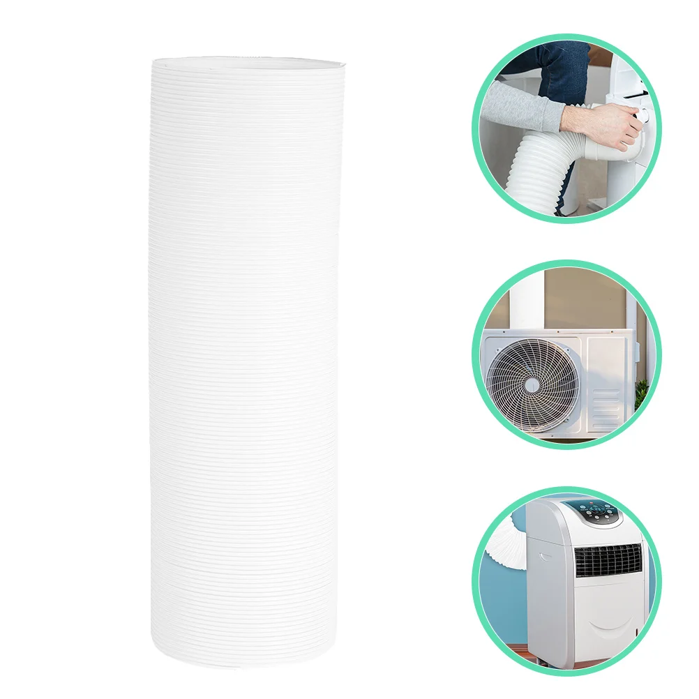 

Portable Air Conditioner Exhaust Hose Flexible PP Material Kitchen Vent 5.9 Inch Diameter 78 Inch Length