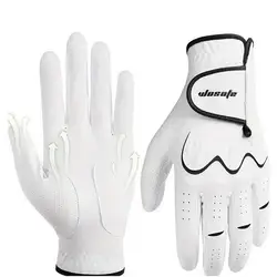 Hot Humid Weather Golf Gloves Men's Golf Gloves for Left Hand Golfer Rain Grip All Weather Fabric Anti-slip for Quick for Rain