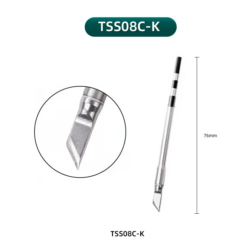 Punta rapida del saldatore Q8 TSS08C-SK TSS08C-I TSS08C-J TSS08C-K TSS08C-3C per stazione di saldatura QUICK Q8