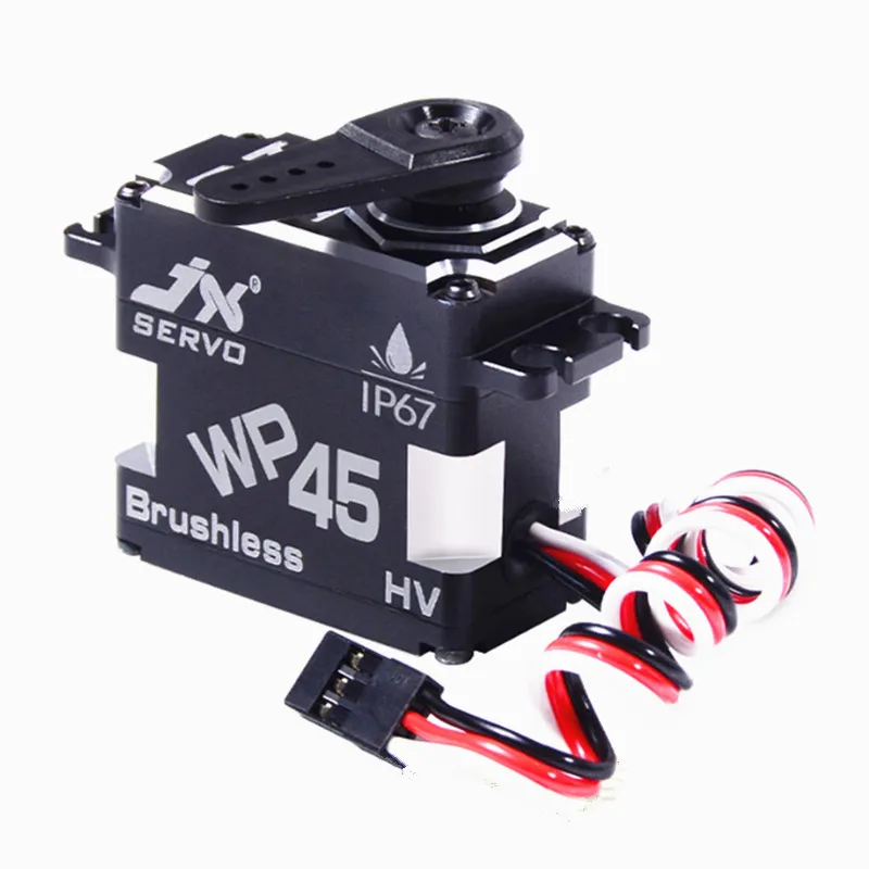 Заводская розетка JX WP45 HV KG, бесщеточный водонепроницаемый цифровой сервопривод, металлическая шестерня для радиоуправляемого автомобиля, самолета, дронов, аксессуары