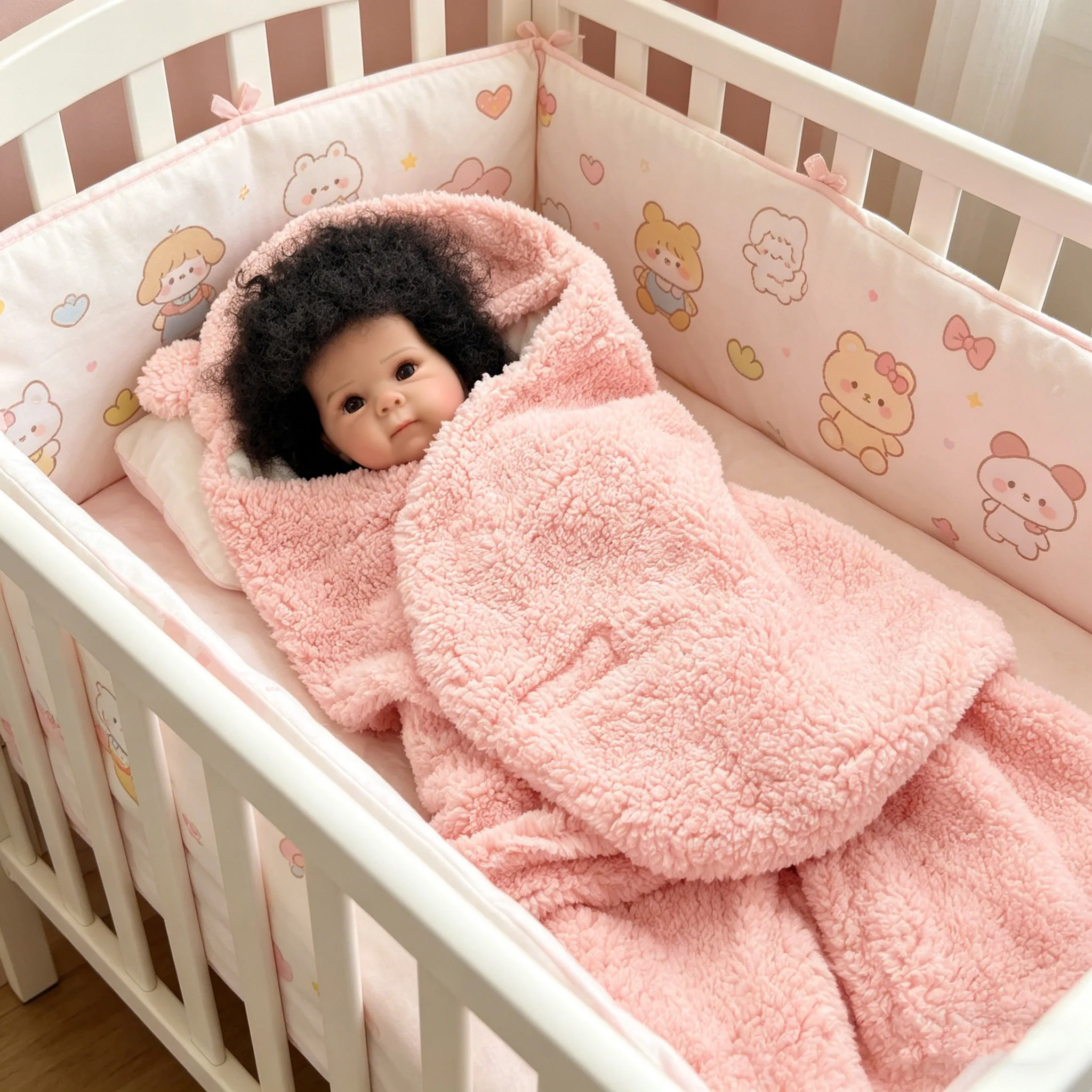 

Excluding Clothing Bettie Dark Skin 19inch Full Vinyl Body Lifelike Reborn Doll Multiple Layers Painting 3D Skin Hand Root Hair
