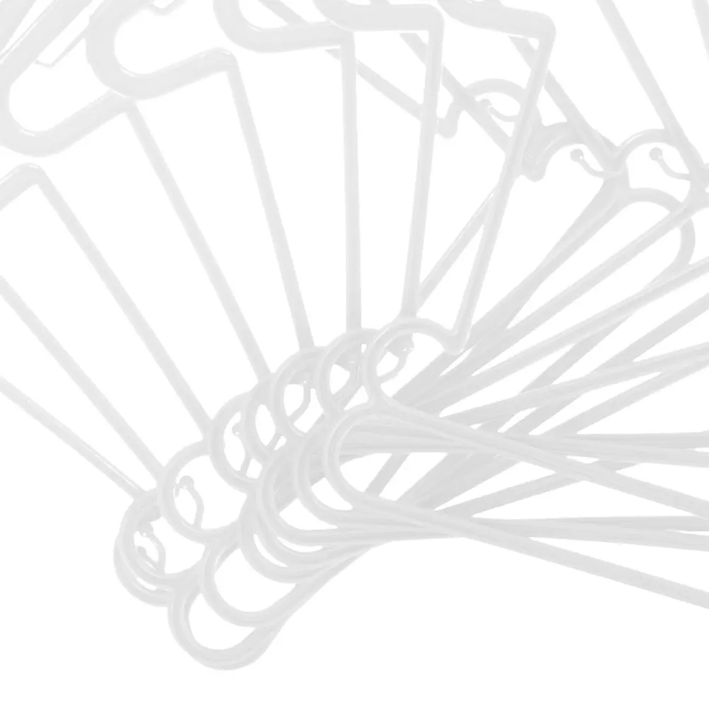 

12Pcs Plastic Hangers Smooth No Scratch for Clothes Closet and Drying Needs Hangers Clothes Hanger