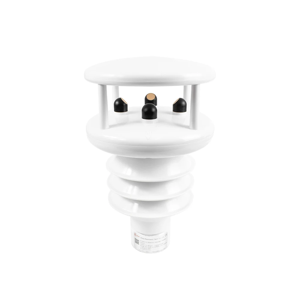 RK900-10 Acurite Ethernet Ultrasonic Wind Speed Pv Agricultural Sensor All in One Smart Small Weather Station for Industrial