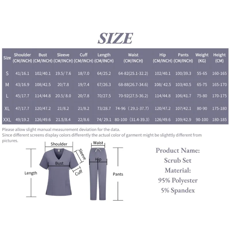 Хирургическая форма, женский матовый комплект, медицинская медсестра, салон красоты, спецодежда, клинические халаты для мытья рук с короткими рукавами