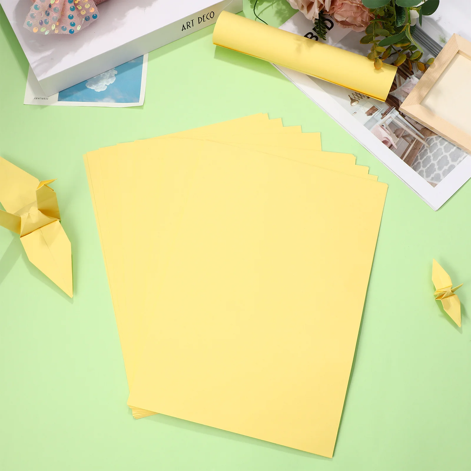 ورق طباعة ملون 70 جرام مقاس A4 أوراق حرفية صديقة للبيئة للمشروعات الفنية ذاتية الصنع مدرسة القصاصات اليدوية #2