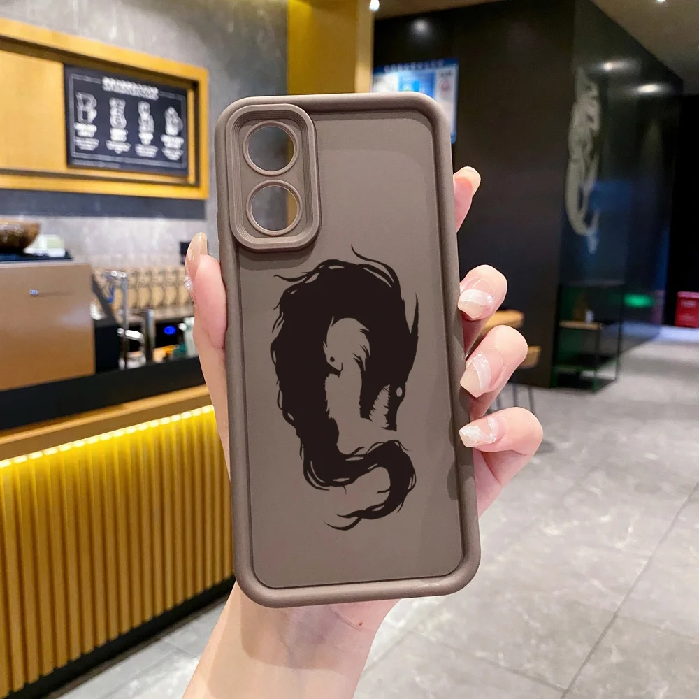 for OPPO A60 A18 A38 A17 A16 A57 A77 4G A59 A98 A78 A58 5G Wolf Shadow Case Anti Drop Cover