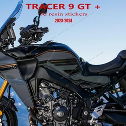 Motorcycle Accessories 3D Tank Side Protection Stickers for Tracer 9 GT+ 2023 2024