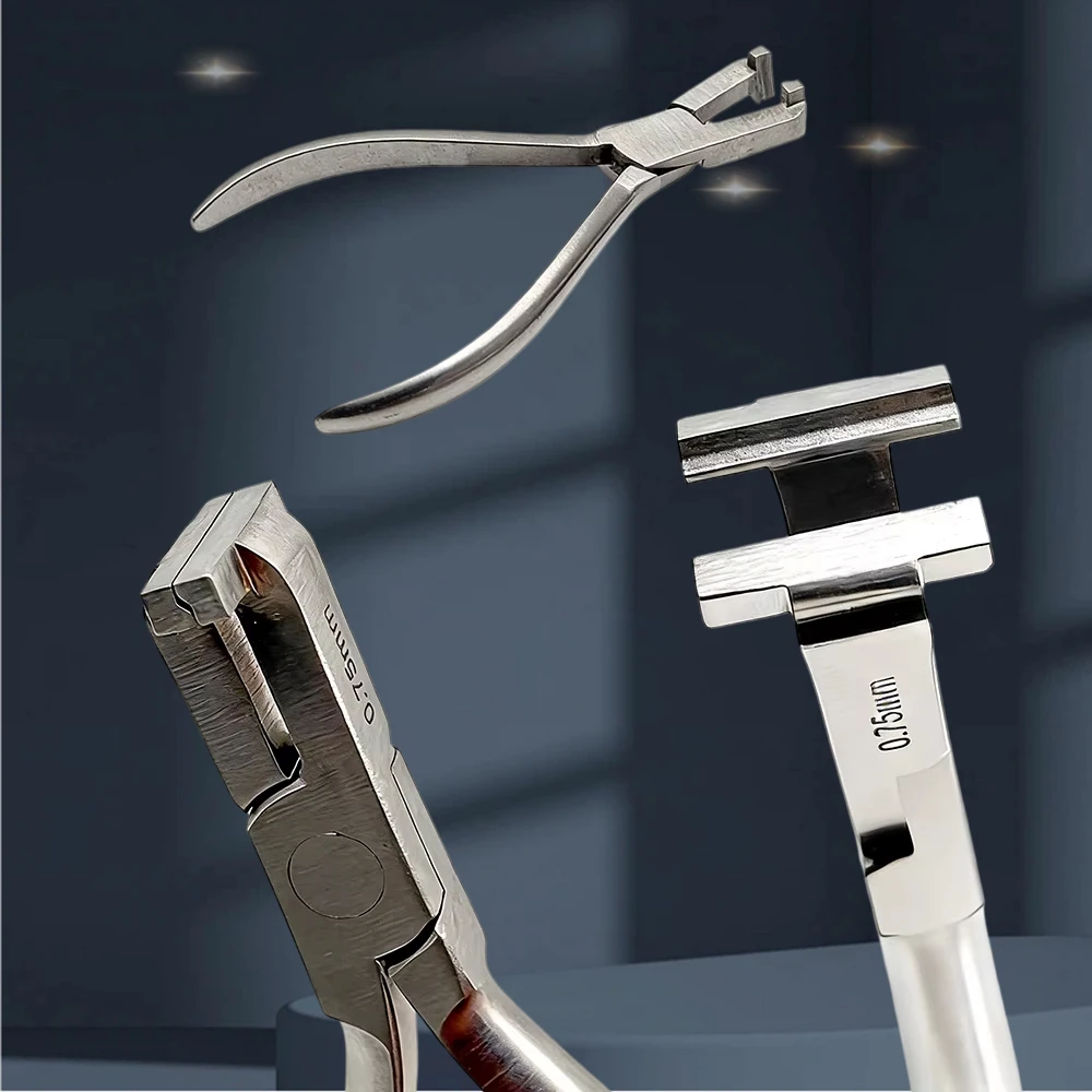 Dental Instrument Tool Dental Wire Step Forming Plier Stainless Steel Orthodontic Bend Forcep for Arch Wire Bending