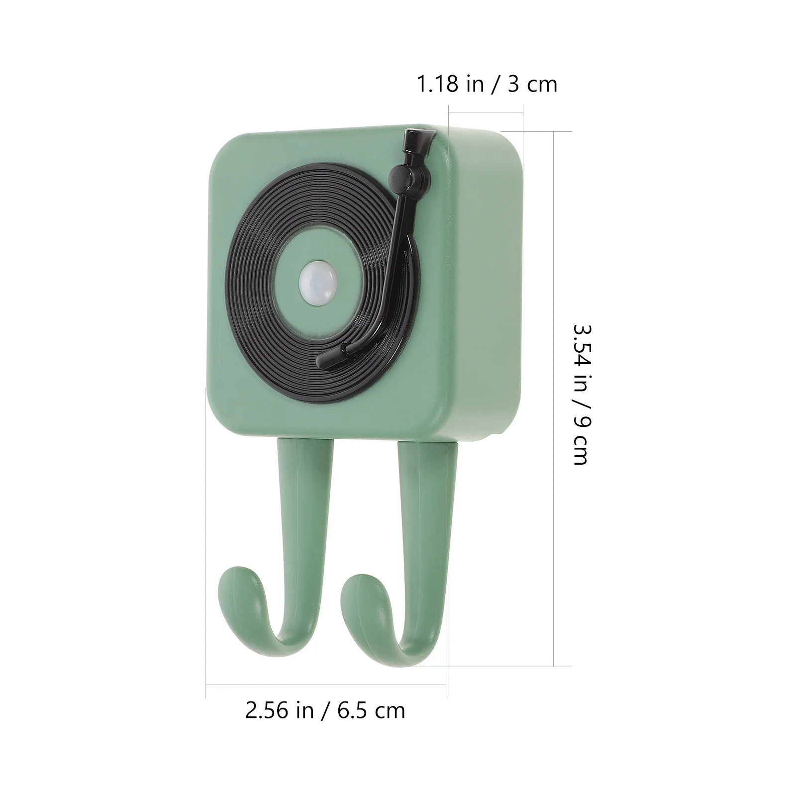 1pcs Anti Lost Reminder Infrared Induction Sensor Alarm Voice Prompter Wall Mount Key Holder Smart Forgotten Key Alert Device