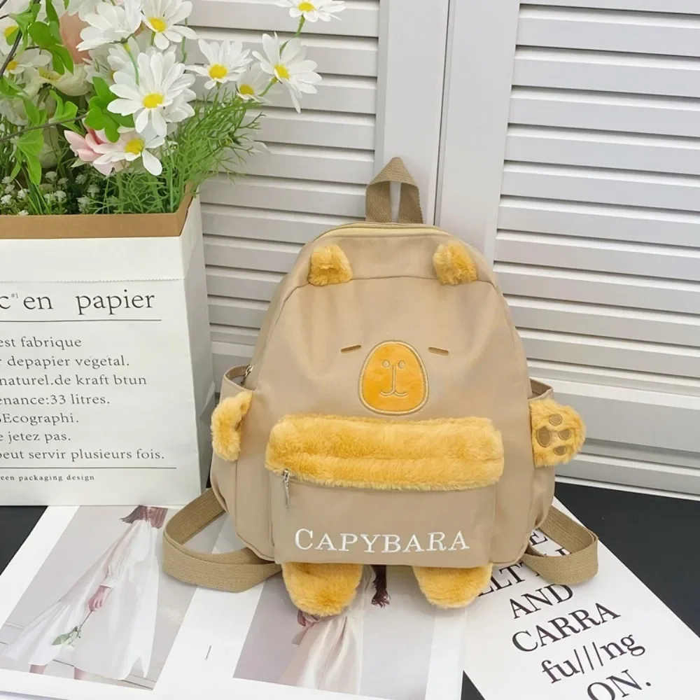 

Модная мультяшная сумка на плечо, плюшевая сумка морской свинки, капибара, плюшевая сумка для пары