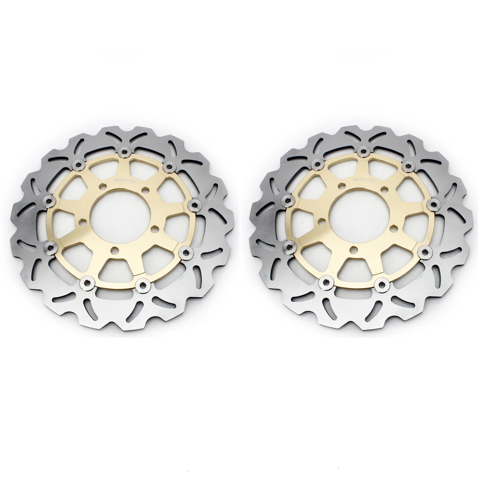 Remschijven voor ER-6F Ninja 650R ER-6N 06-16 08 09 10 Z 750 / ABS 07-12 KLE 650 Versys 07-14 Versys 1000 12 13 14