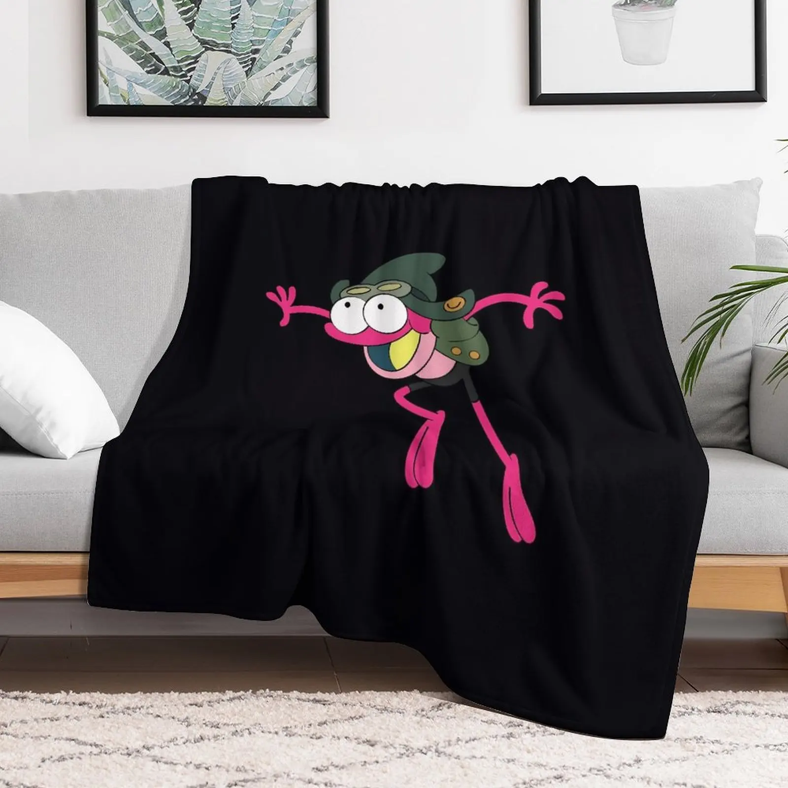 

Amphibia Sprig Jump Throw Blanket Blankets For Sofas Luxury Throw Cute Blankets