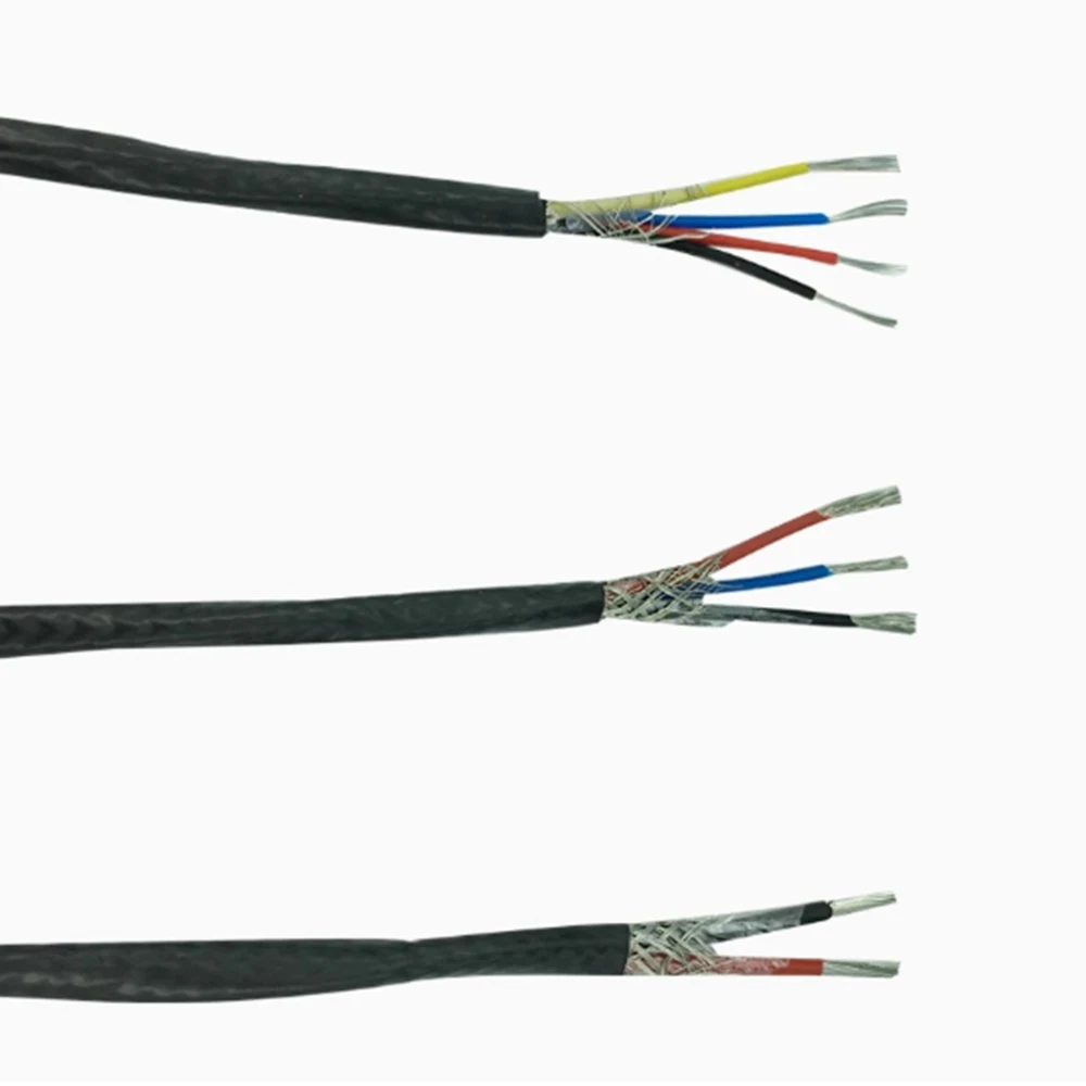 

2/3/4 Core High-Temperature FEP Shielded Signal Cable Multi-Core Shielded Wire with AFPF Fluoroplastic Insulation