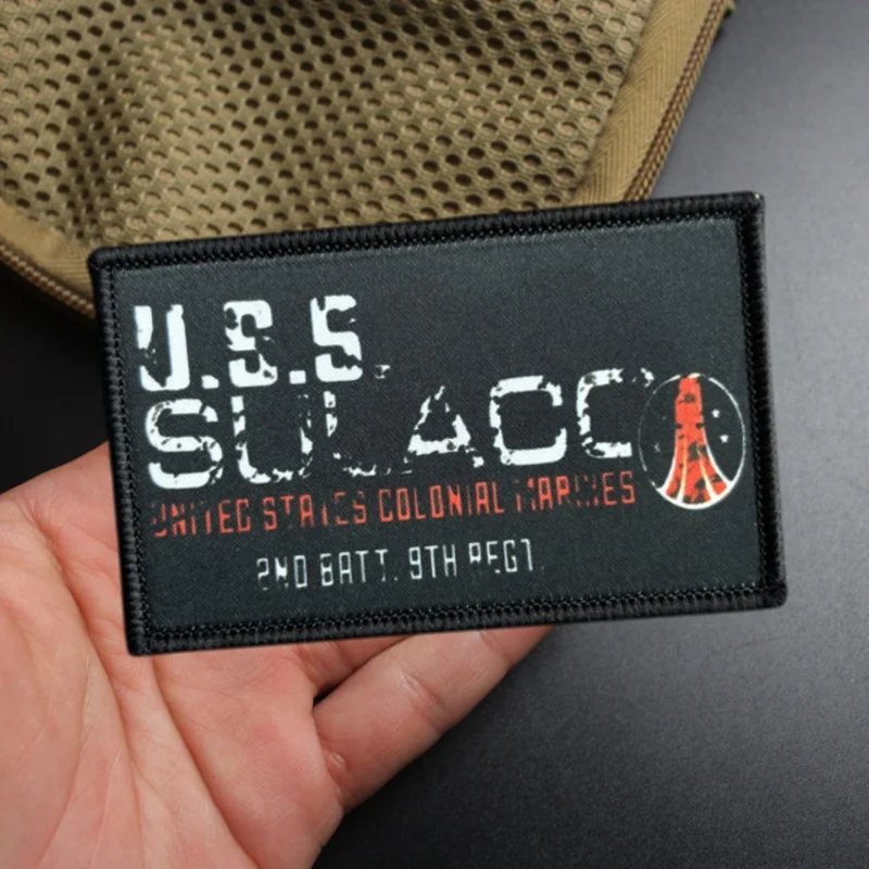 Parche táctico SUUADD impreso con velcro para mochila