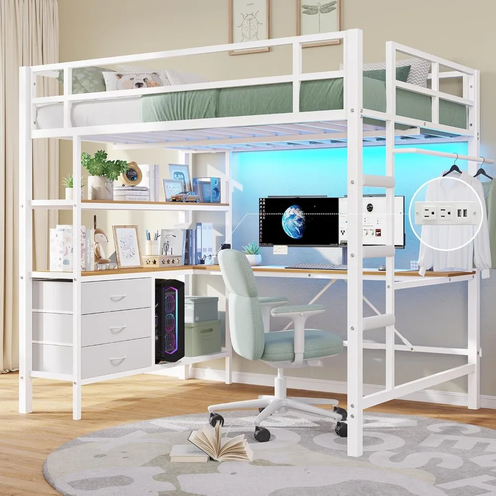 Full Size Loft Bed …