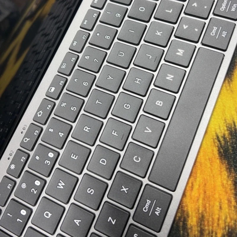 

Новая беспроводная Bluetooth-клавиатура AUSDOM Sofkeys3, эргономичный дизайн, бесшумные аксессуары для ноутбуков с низкой задержкой, деловая офисная клавиатура