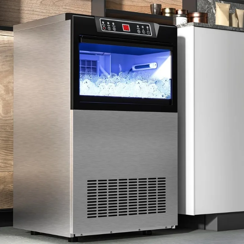 100Lbs Ice Maker Ma… - image