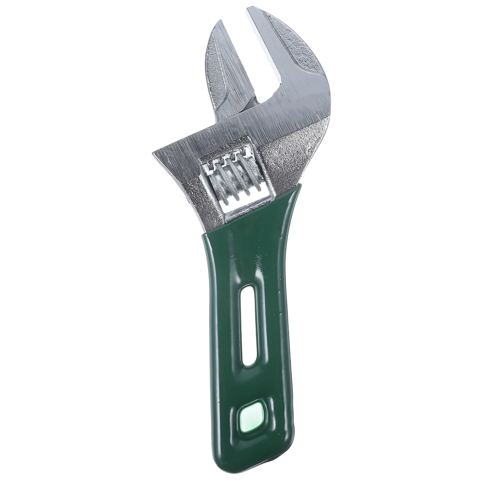 

Durable Steel Adjustable Spanner Short Handle Wide Mouth Compact Design High Strength for Pipes Screws Nuts